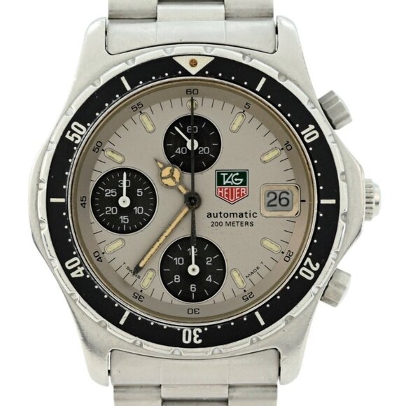 Tag Heuer Men's 37mm Professional 2000 Series Automatic Chrono Watch Ref 870.206 - Picture 3 of 9